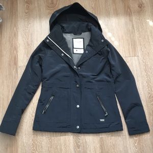 Abercrombie & Fitch navy all weather jacket